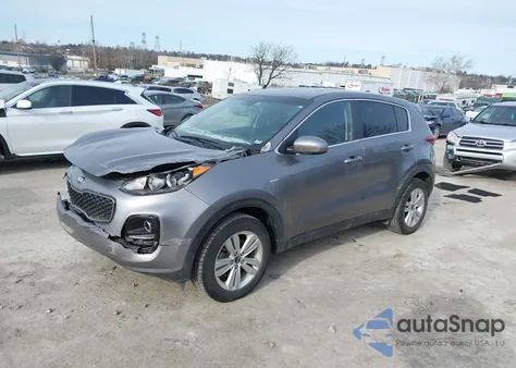 2018 Kia Sportage Lx from USA, damaged, VIN KNDPMCAC0J7314835